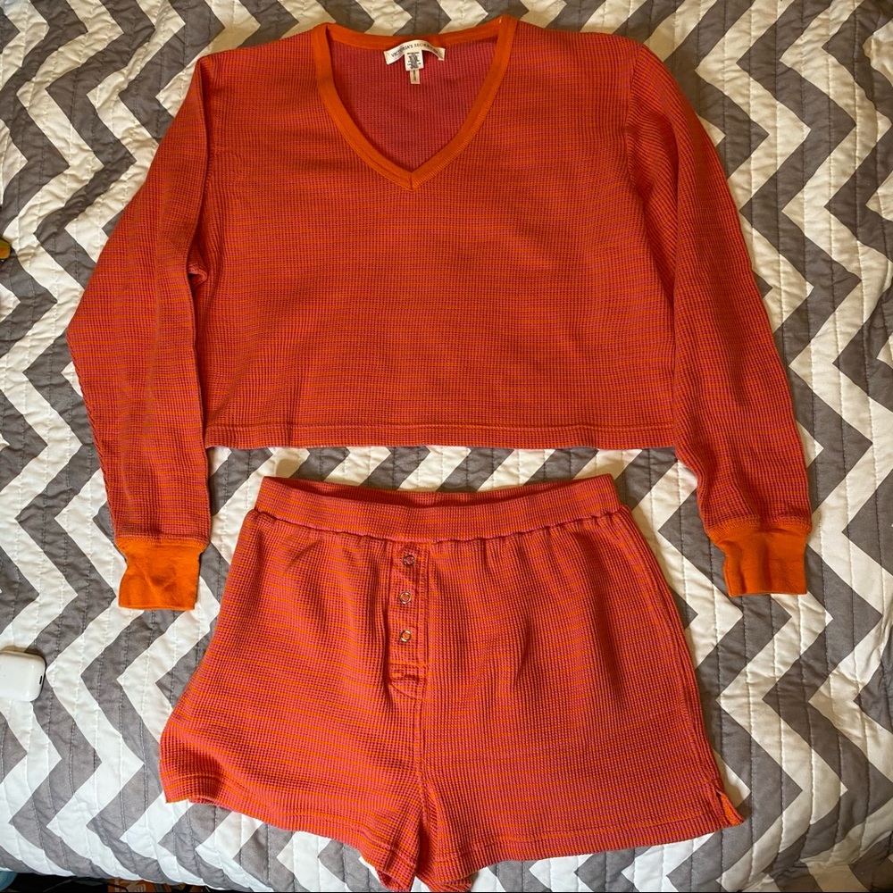 Victoria’s Secret Crop Top Short Set S